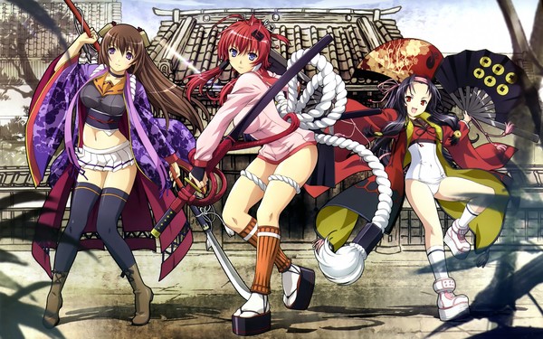 Hyakka Ryouran Samurai Blade Scan Vf